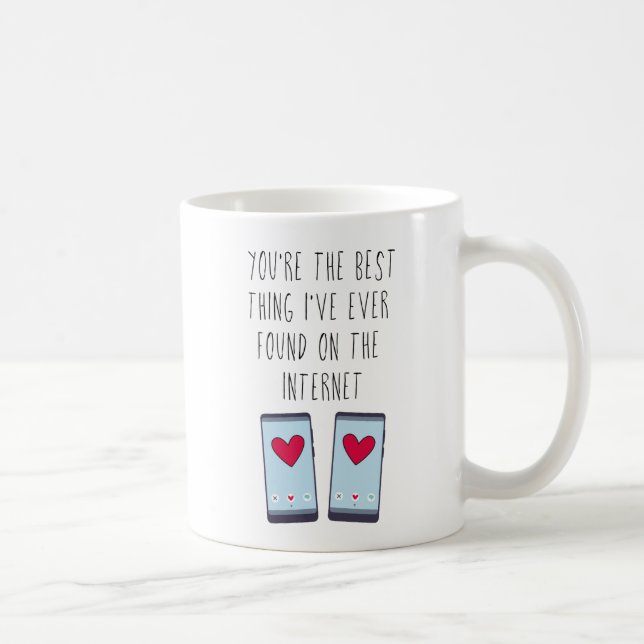 Best Thing on the Internet | Online Dating Coffee Mug (Right)