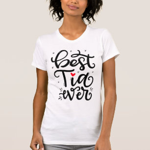 Best Tia Ever, Camiseta - T-Shirt
