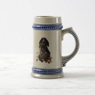 Best Times of Day to Hunt , GSP Beer Stein