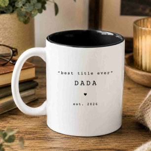 Best Title Ever Dada Custom Mug