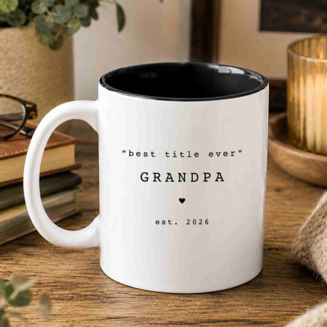 Best Title Ever Grandpa Custom Mug (Creator Uploaded)