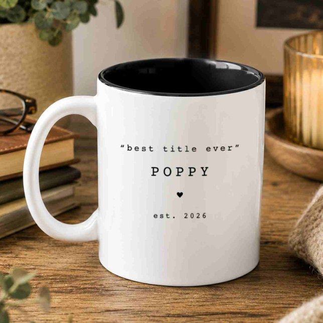 Best Title Ever Poppy Custom Mug (Creator Uploaded)