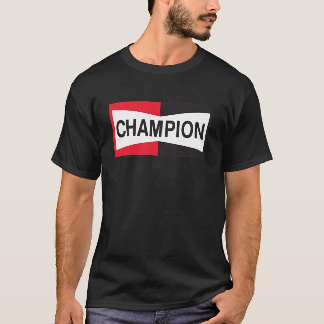 BEST TO BUY - Champion Spark Plug T-Shirt (Front)