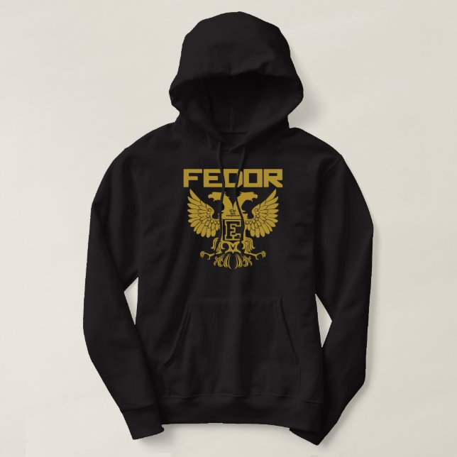 BEST TO BUY   Fedor MMA The Last Emperor Essential Hoodie (Design Front)