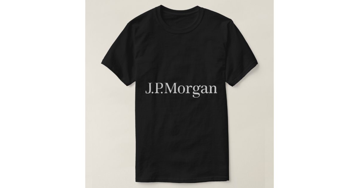 BEST JP Morgan Logo Classic T-Shi T-Shirt |