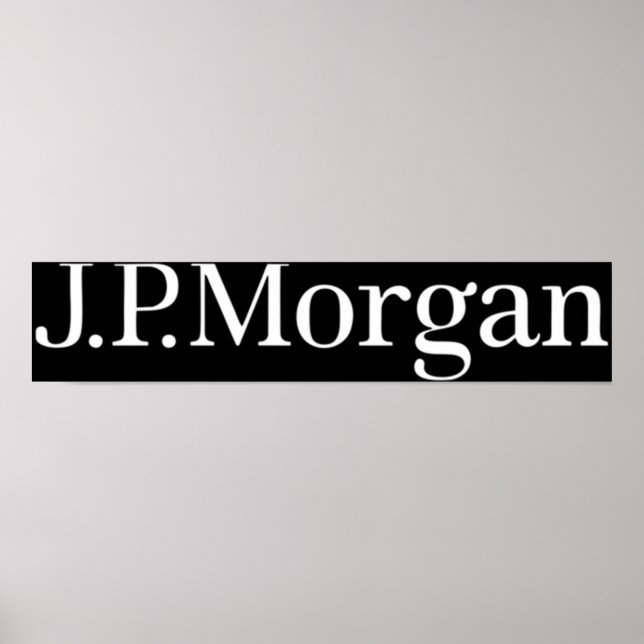 BEST TO BUY - JP Morgan Logo  Poster (Front)