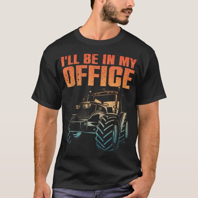 Best Tractor For Men Women Farming Agriculture Off T-Shirt (Front)