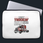 Best Truckin Dad Ever Vintage Truck Shirt Design_1 Laptop Sleeve<br><div class="desc">Best Truckin Dad Ever Vintage Truck Shirt Design_1</div>