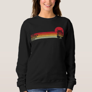 Best Truckin Mamma Ever Mom Retro Trucker Big Rig  Sweatshirt