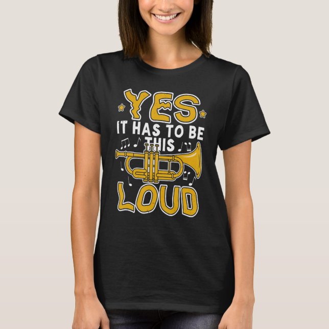 Best Trumpet Design For Men Women Trumpet Player T T-Shirt (Front)
