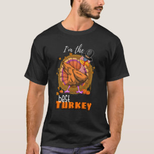 Best Turkey Matching Family Group Thanksgiving Par T-Shirt