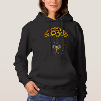 Best Umbrella Sunflower Elephant Autism Suppor Fai Hoodie