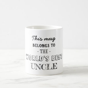 Best Uncle Belongs Here Coffee Mug