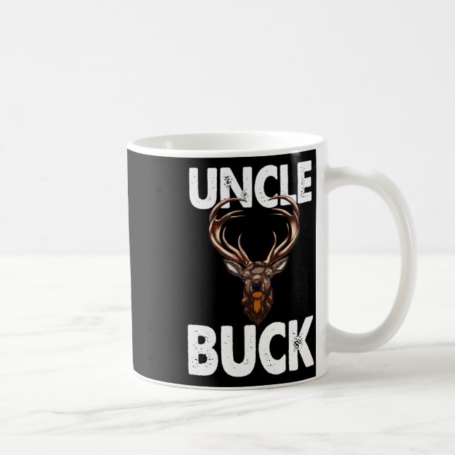 Best Uncle Buck Ever Funny Men Hunting Deer Buck  Coffee Mug (Right)