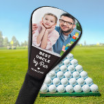 Best UNCLE By Par Custom Photo Father's Day Golf Head Cover<br><div class="desc">Best Uncle By Par ... Two of your favorite things, golf and the kids ! Now you can take them with you as you play 18 holes . Customize these happy Father's Day golf head covers with your child's favorite photo and name. Great gift to all golf dads and golf...</div>