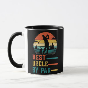Best Uncle By Par Daddy Father's Day Gift Golf Mug