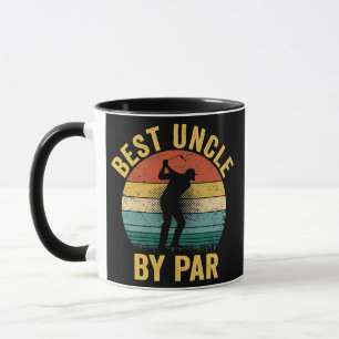 Best Uncle By Par Father's Day Gift Golf Lover Mug