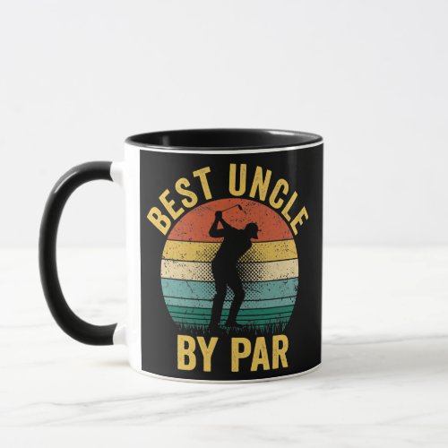 Best Uncle By Par Fathers Day Gift Golf Lover Mug