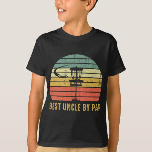 Best Uncle By Par Funny Disc Golf Gift For Men T-Shirt