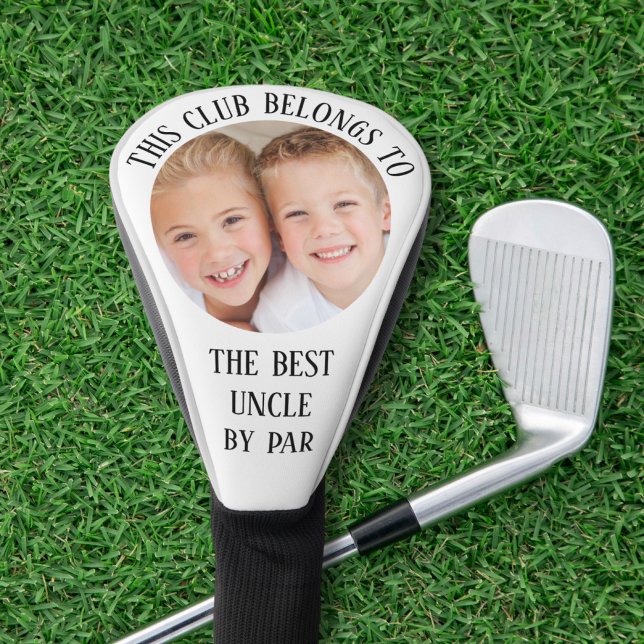 Best Uncle By Par Photo Golf Head Cover (Creator Uploaded)