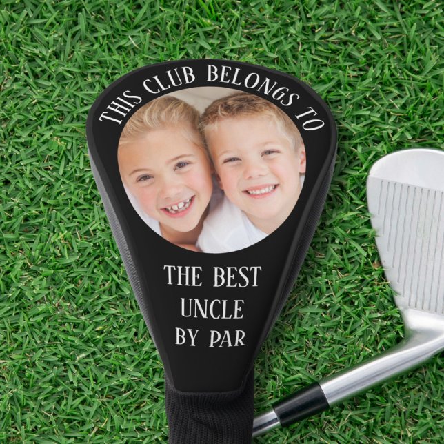 Best Uncle By Par Photo Golf Head Cover (Creator Uploaded)