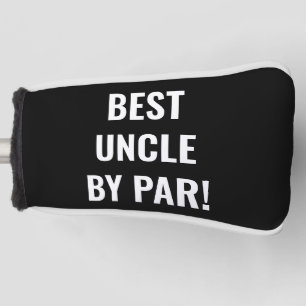 Best Uncle by Par Sports Golfer Lettering Golf Head Cover