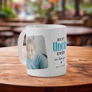 Best UNCLE Ever 2 Photo Cute Gift Coffee Mug