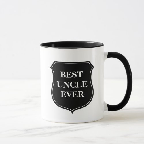 Best uncle ever coffee mug with quote