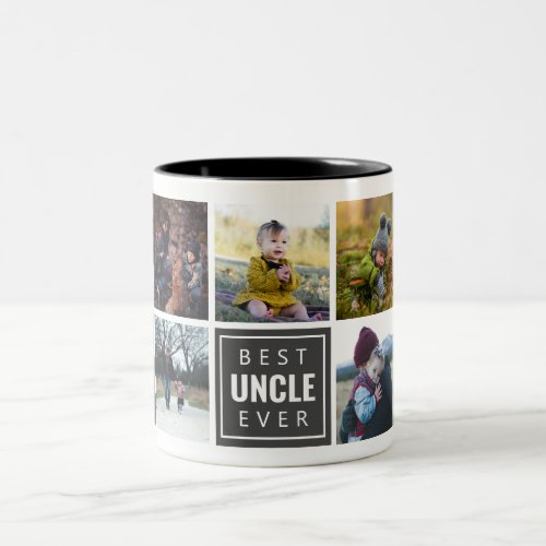 Best UNCLE Ever Custom Photo Mug