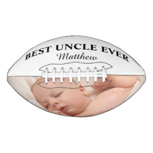 Best Uncle Ever Family Photo Modern Football