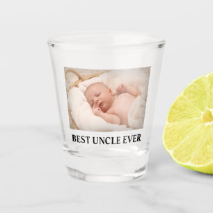 Best Uncle Ever Family Photo Shot Glass