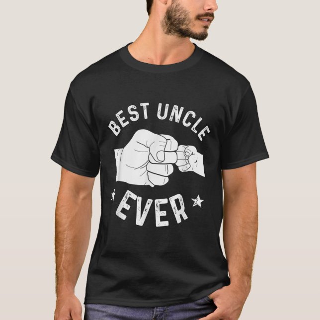 Best Uncle Ever Fist bump T-Shirt (Front)