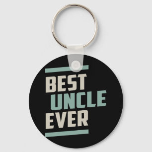 Best Uncle Ever Keychain