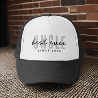 Best Uncle Ever Modern Elegant Simple Father's Day