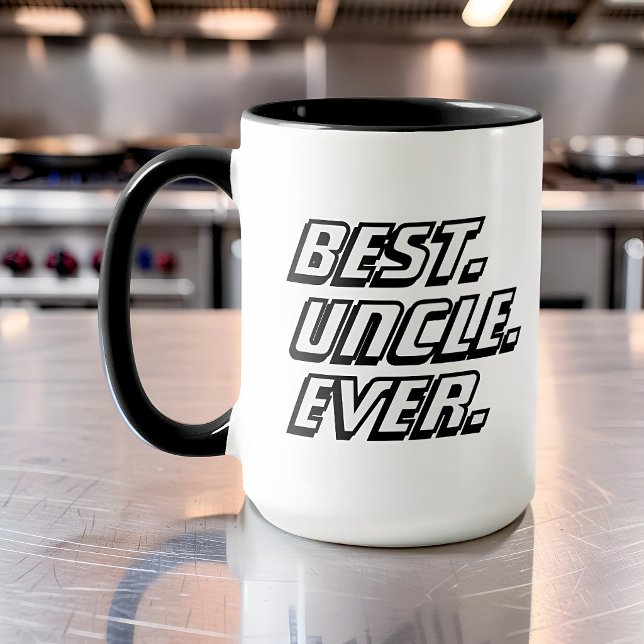 Best Uncle Ever Modern Racing Mug (Creator Uploaded)