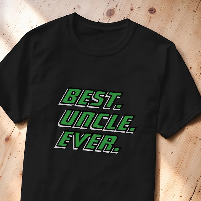 Best Uncle Ever Modern Racing T-Shirt (Creator Uploaded)