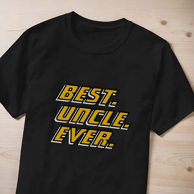 Best Uncle Ever Modern Racing T-Shirt (Creator Uploaded)