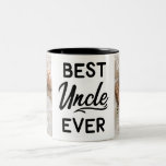 Best Uncle Ever Two-Tone Coffee Mug<br><div class="desc">Customize this mug and give it as a gift!</div>