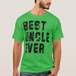 Best Uncle Ever Vintage Fist Bump Funny Uncle Fath T-Shirt