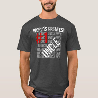 Best Uncle Ever World's Greatest Uncle Number One T-Shirt