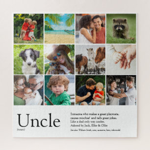 Best Uncle Funcle Definition 12 Photo Fun Jigsaw Puzzle