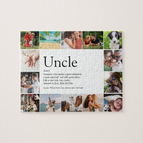 Best Uncle Funcle Definition 14 Photo Jigsaw Puzzle