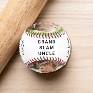 Best Uncle Photo Baseball