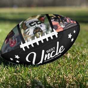 Best Uncle Photo Collage Football