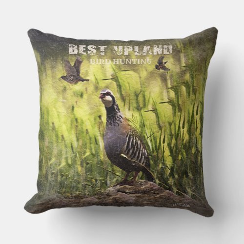 Best Upland Bird Hunting  Throw Pillow