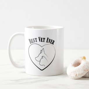 Best Vet Ever Veterinary Animal Doctor Care Dad Coffee Mug