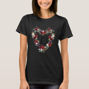 Best Vintage Floral Letter L  L Alphabet Great  Id T-Shirt