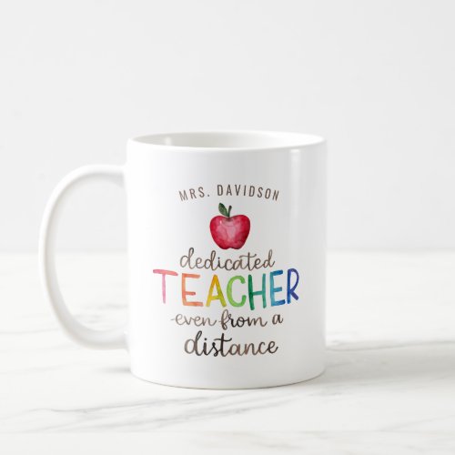 Best Virtual Teacher Ever  Distance Learning Coff Coffee Mug