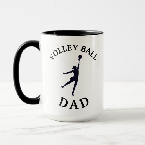 Best VOLLEY BALL DAD Ever Fathers Coffee Mug