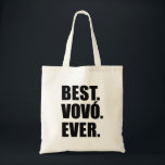 Best Vovo Ever Portuguese Grandma Tote Bag<br><div class="desc">Best Vovo Ever cool tote bag for a Portuguese grandmother. Let a Portuguese grandma know that she is the greatest with this cool tote bag. A great gift for a special Vovo. She'll love to show off this bag and talk about her grandchildren!</div>